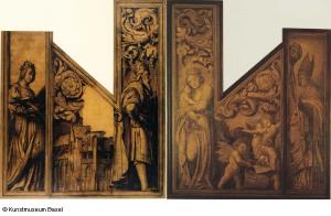 Ганс Гольбейн Младший, створки для органа Базельского собора